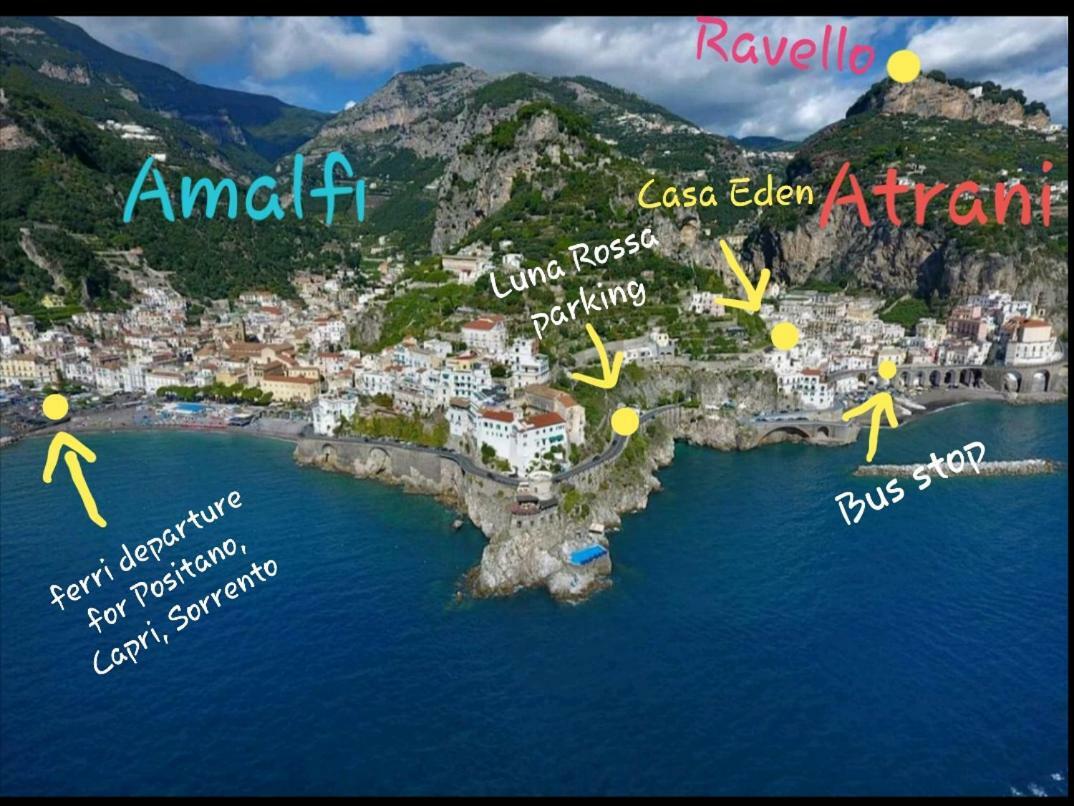 Casa Eden Villa Atrani Dış mekan fotoğraf